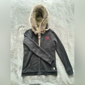 Triumph Motorcycles Faux Fur Hoddie